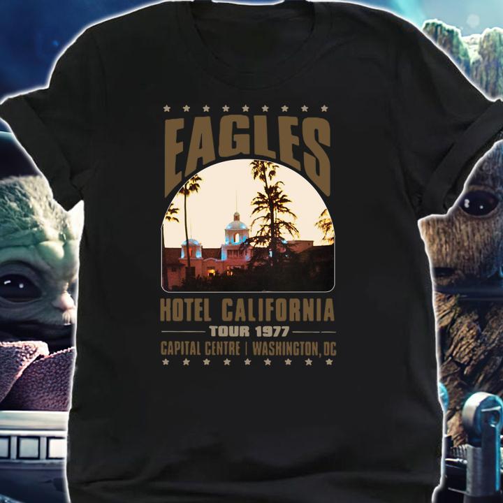 Eagles Hotel California Tour 1997 Capital Centre t-shirt shirt