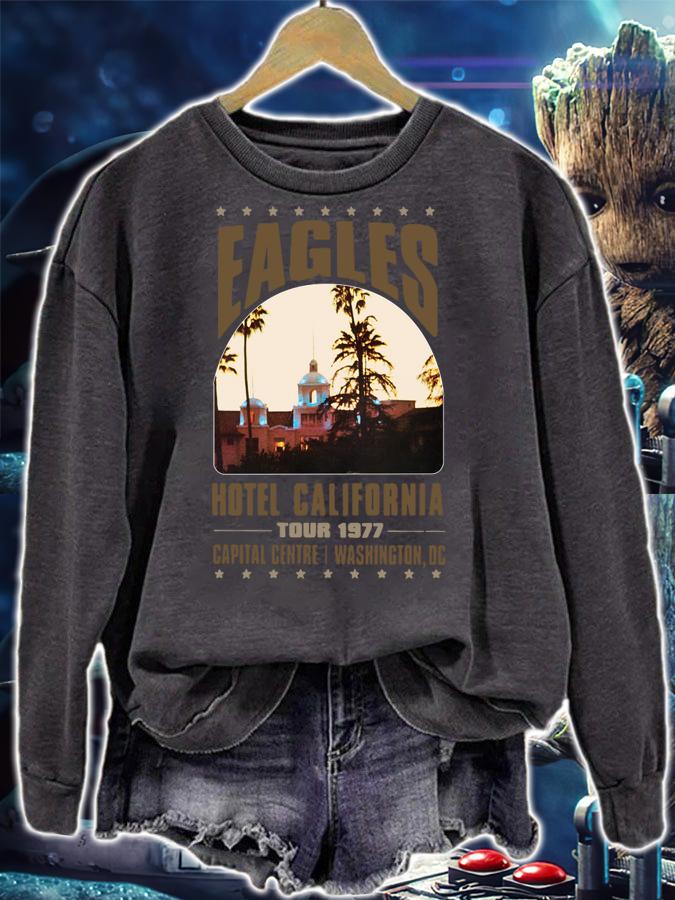 Eagles Hotel California Tour 1997 Capital Centre t-shirt sweatshirt