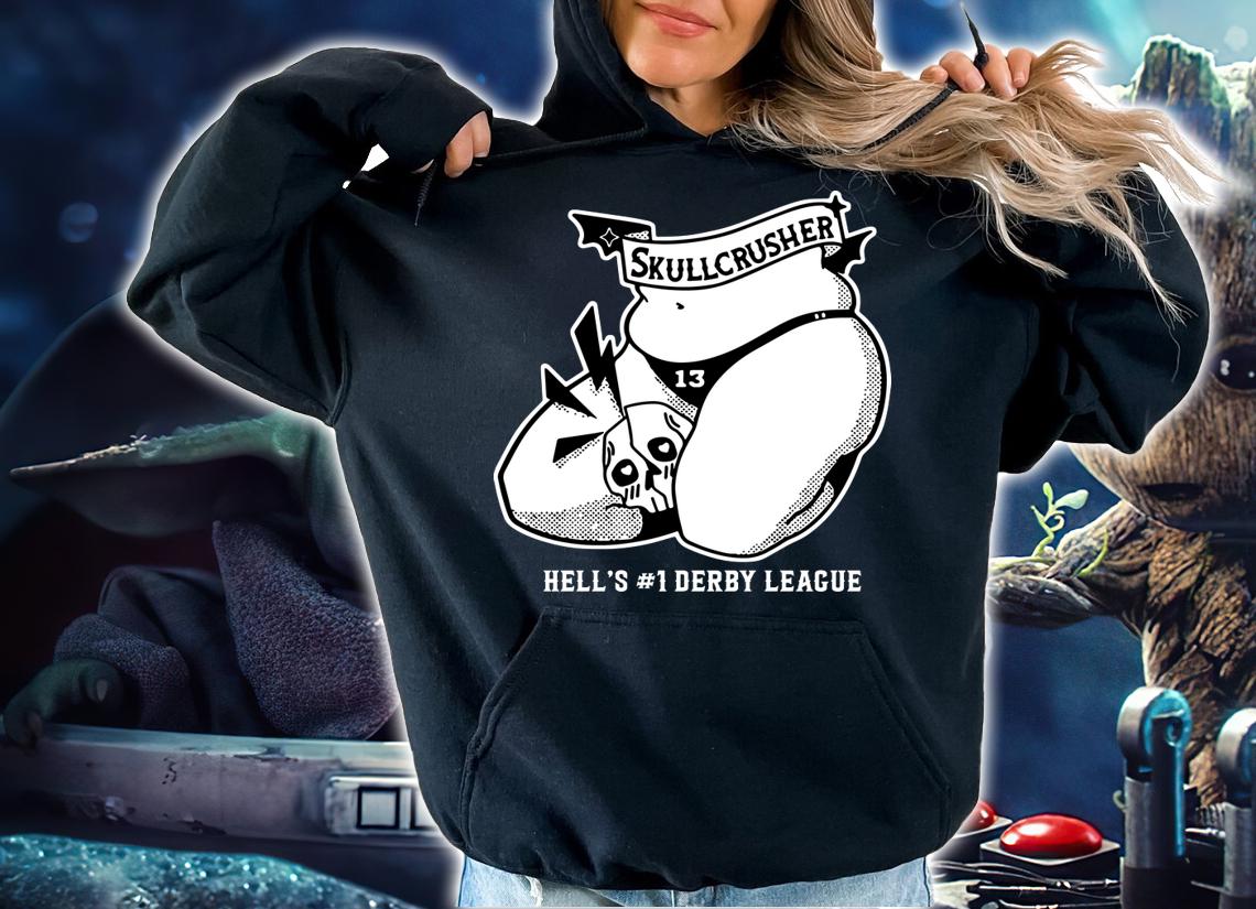 Jijidraws Skullcrusher t-shirt hoodie