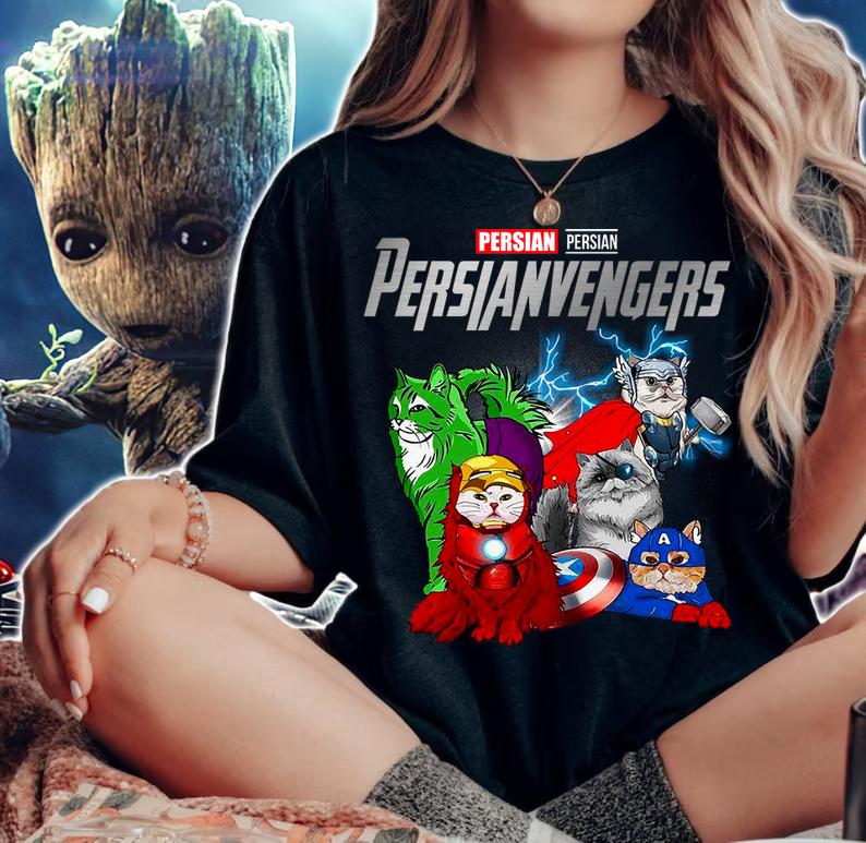 Persianvengers Shirt, Marvel Avengers Persian t-shirt woman shirt