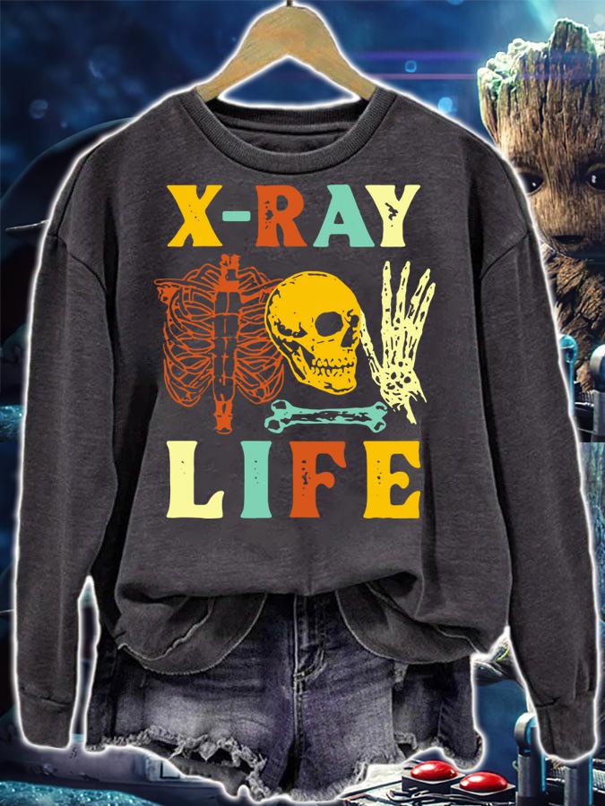 X Ray Life Radiology t-shirt sweatshirt