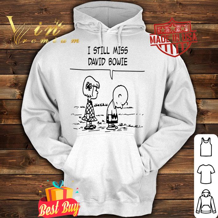 Charlie Brown I Still Miss David Bowie t-shirt hoodie