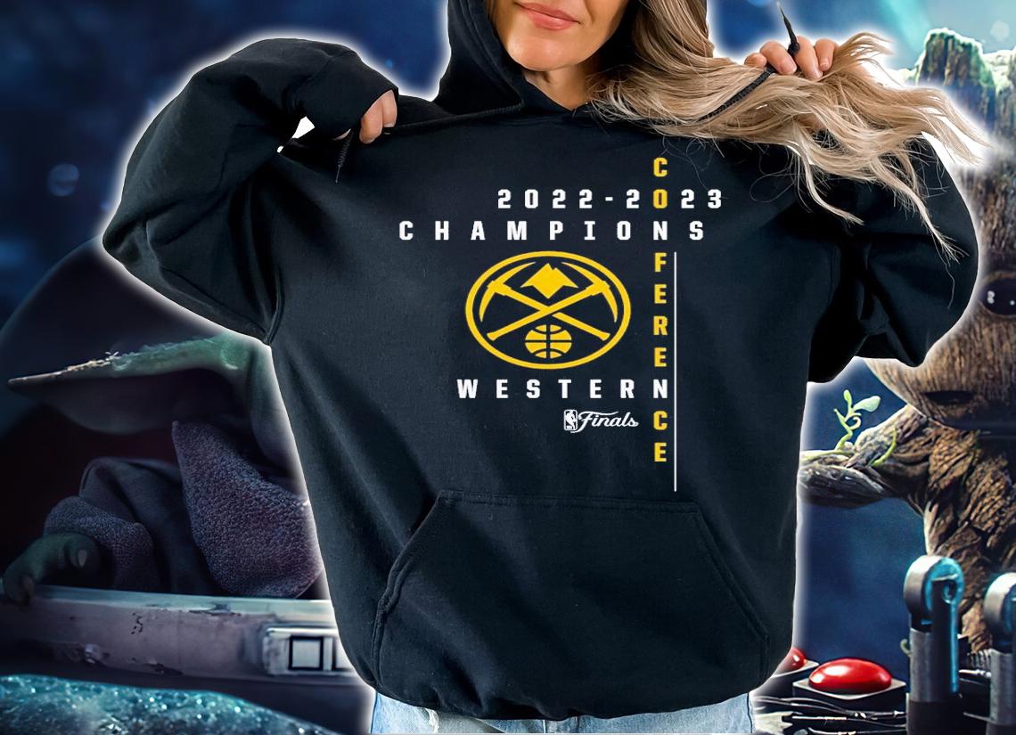 Denver Nuggets 2023 Western Conference Champions Crossover Team Roster t-shirt hoodie