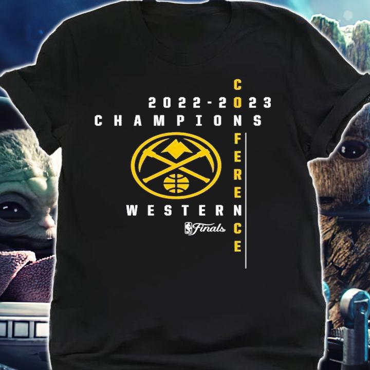 Denver Nuggets 2023 Western Conference Champions Crossover Team Roster t-shirt shirt