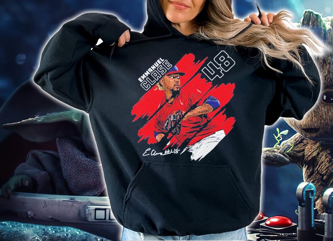 Emmanuel Clase Cleveland Stripes Baseball t-shirt hoodie
