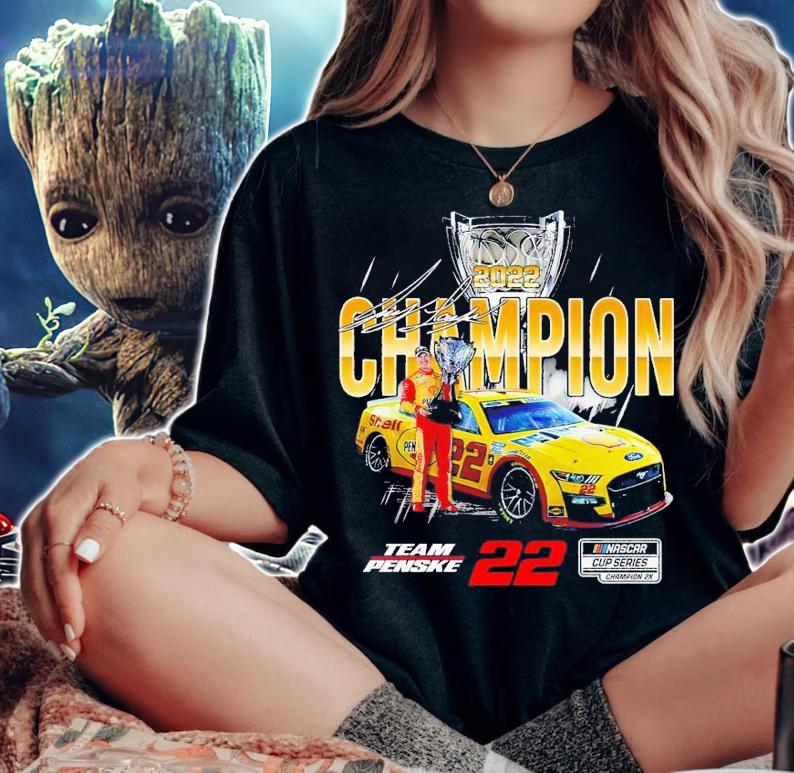 2022 Champion Team Penske 22 shirt t-shirt woman shirt