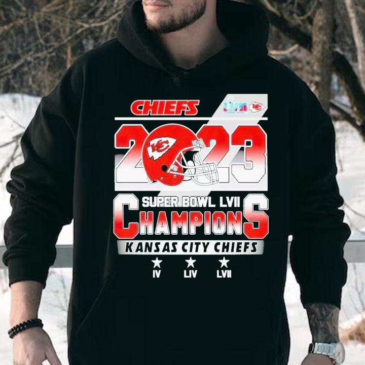 2023 Super Bowl LVII Champions Kansas City Chiefs shirt t-shirt hoodie