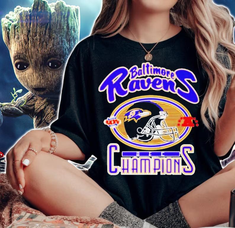 Baltimore Ravens Afc Champions 2022 Shirt t-shirt woman shirt