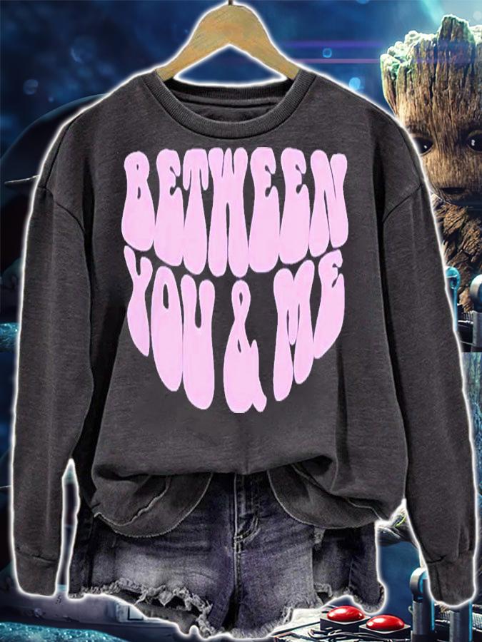 Byamaus Between You And Me Puff Logo Shirt t-shirt sweatshirt