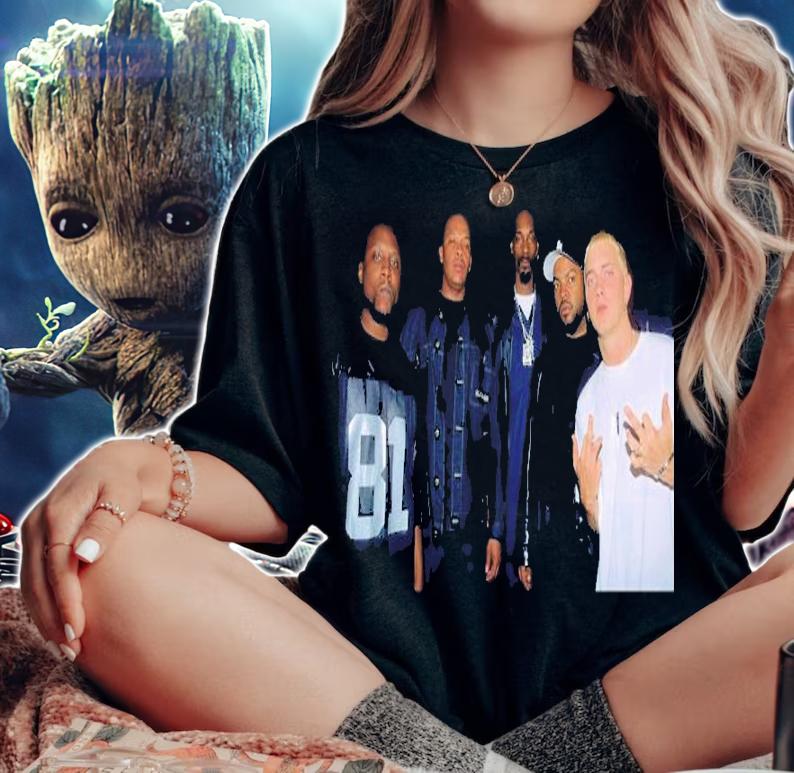 Eminem Dr Dre Ice Cube Snoop Dog Shirt t-shirt woman shirt