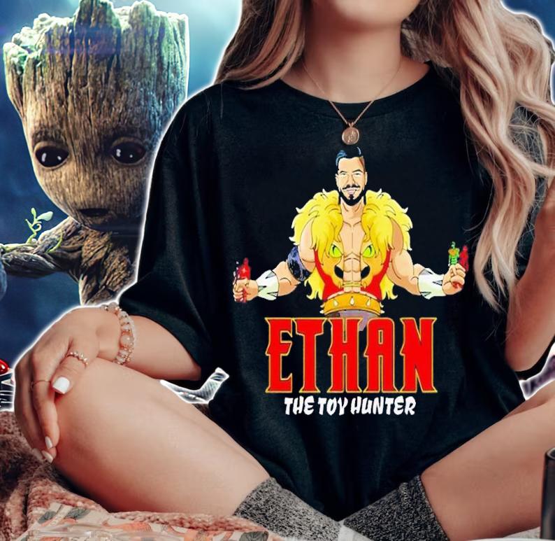 Ethan the toy hunter shirt t-shirt woman shirt