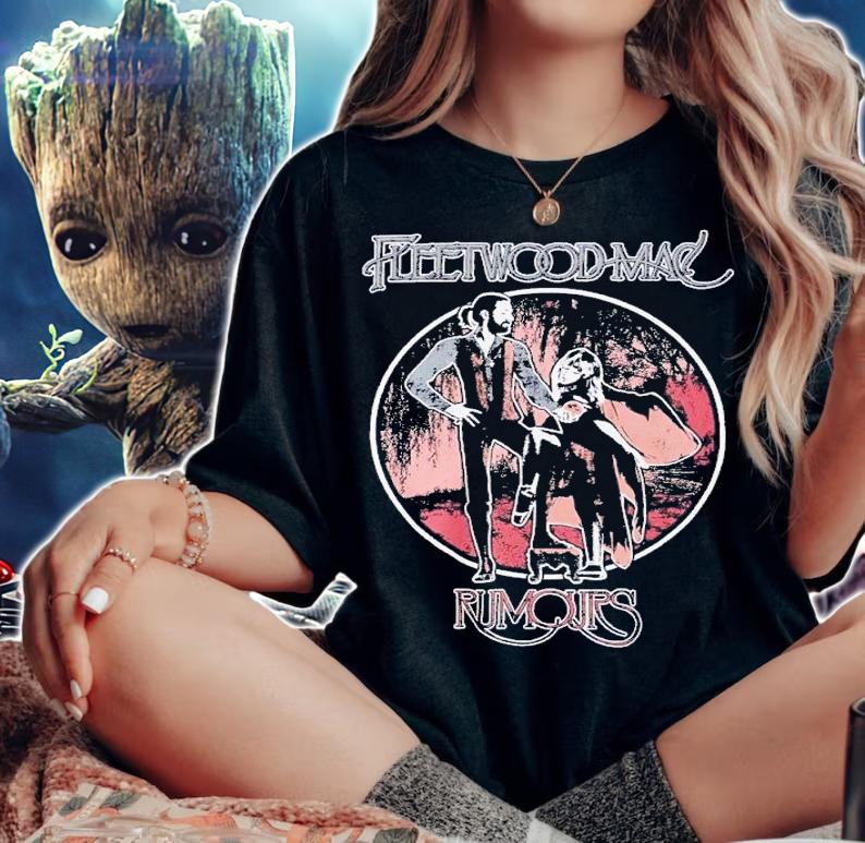 Fleetwood Mac Rumours shirt t-shirt woman shirt