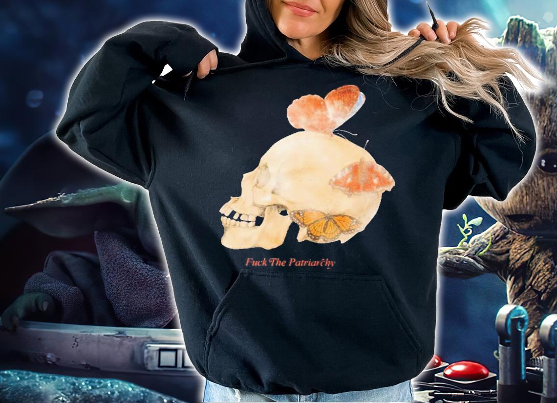 Fuck The Patriarchy Skull Qtcinderella T-Shirt t-shirt hoodie