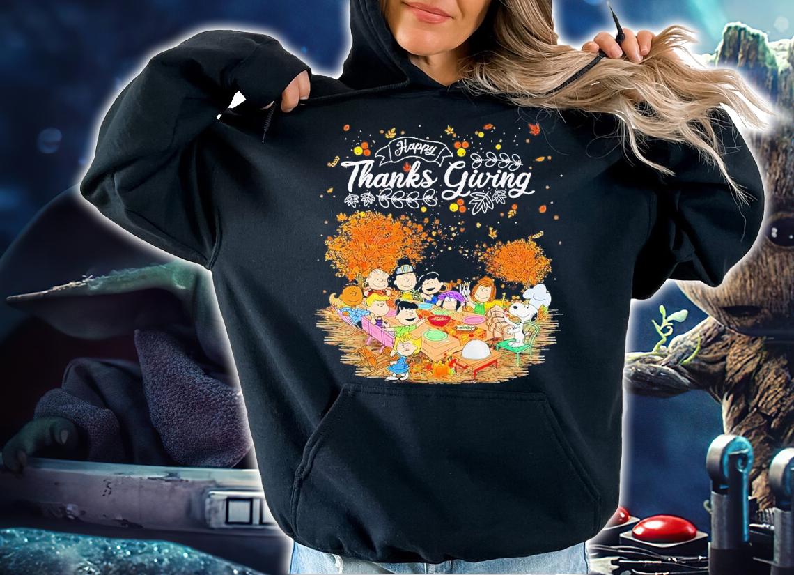 Happy Thanksgiving Peanuts shirt t-shirt hoodie