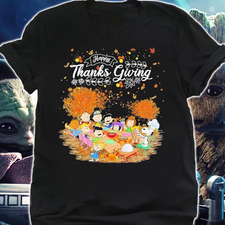 Happy Thanksgiving Peanuts shirt t-shirt shirt