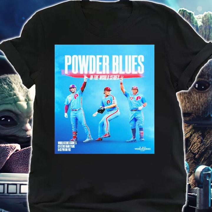 Houston Astros Vs Philadelphia Phillies World Series Game 5 MLB 2022 Power Blues Shirt t-shirt shirt