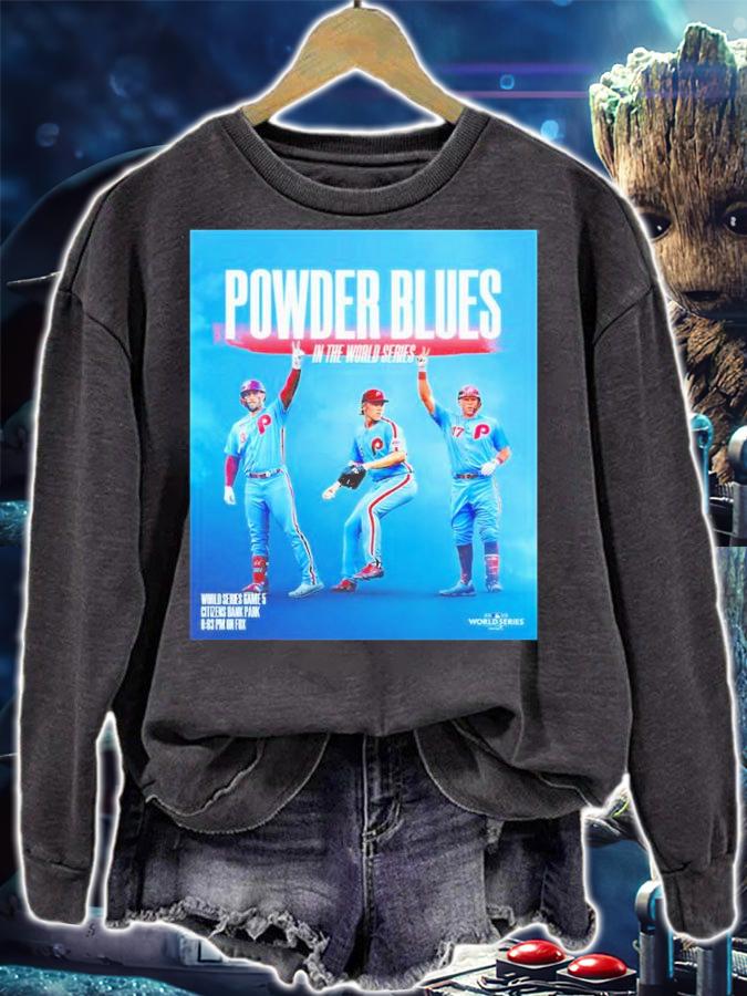 Houston Astros Vs Philadelphia Phillies World Series Game 5 MLB 2022 Power Blues Shirt t-shirt sweatshirt