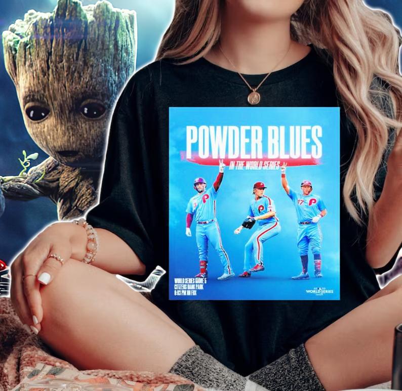 Houston Astros Vs Philadelphia Phillies World Series Game 5 MLB 2022 Power Blues Shirt t-shirt woman shirt