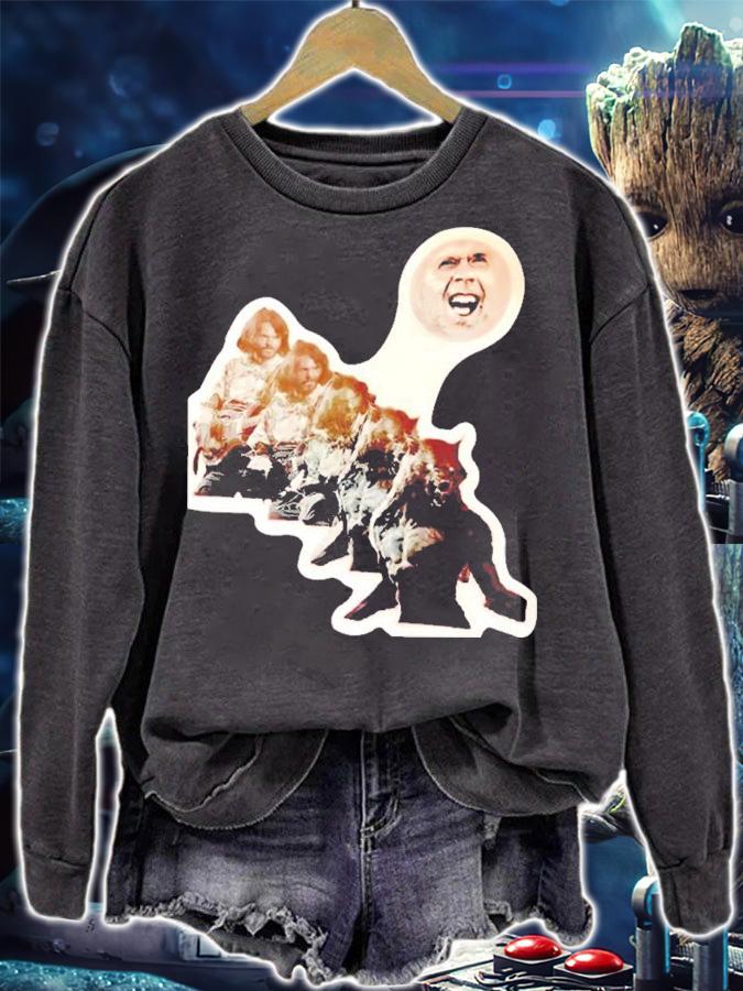 Hilarious Meme Jeffrey Process Of Turning Into A Wolf Shirt t-shirt sweatshirt