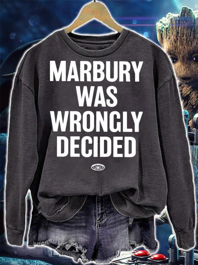Marbury Was Wrongly Decided Shirt t-shirt sweatshirt