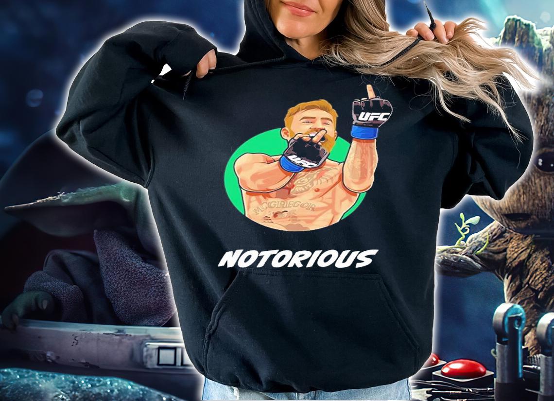 Middle Finger Conor Mcgregor Funny Notorious Shirt t-shirt hoodie