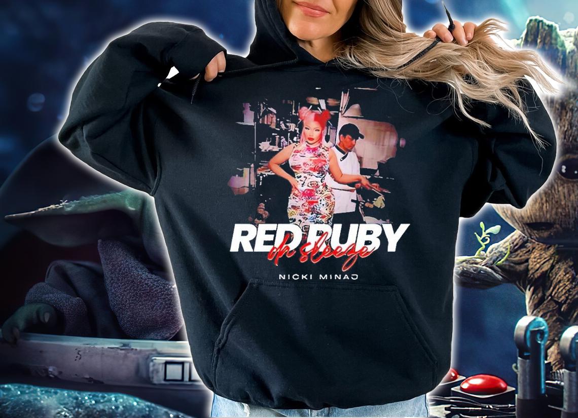 Nicki Minaj Red Ruby Da Sleeze shirt t-shirt hoodie