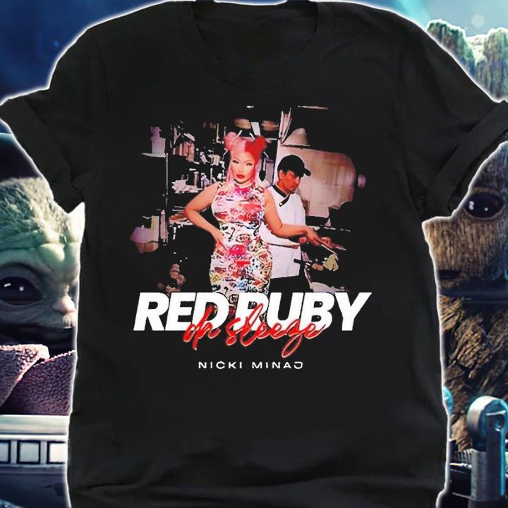 Nicki Minaj Red Ruby Da Sleeze shirt t-shirt shirt