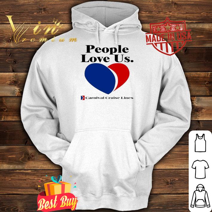 Joe Alwyn People Love Us Carnival Cruise Lines Shirt t-shirt