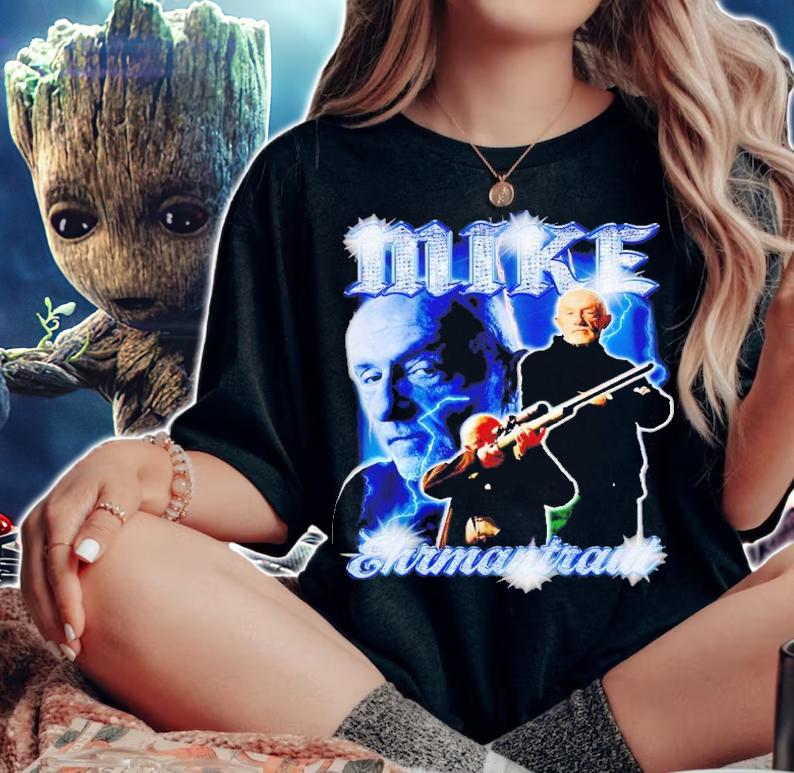 Mike Ehrmantraut Breaking Bad vintage 90's retro shirt t-shirt