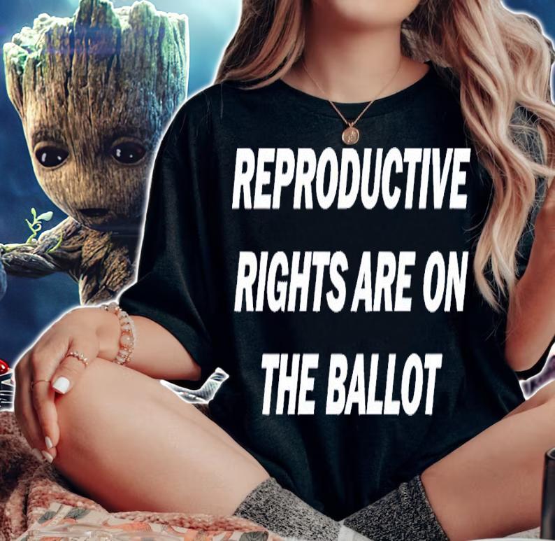 Reproductive rights are on the ballot shirt t-shirt