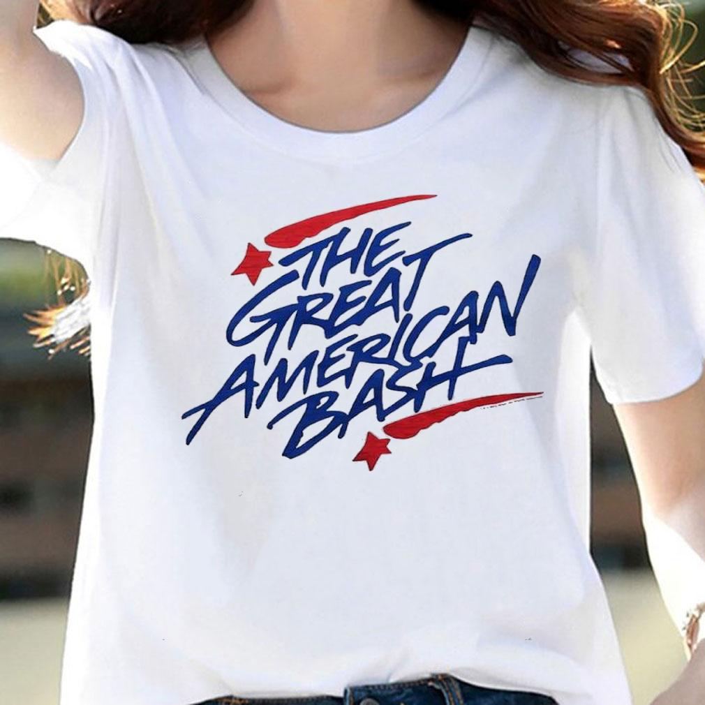 The great American bash retro event logo shirt t-shirt