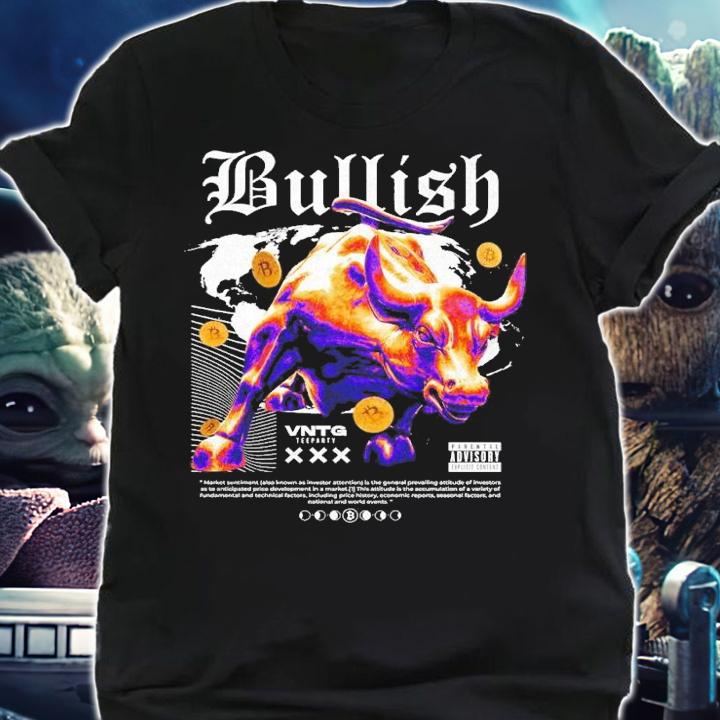 Bullish Cryptocurrency Vintage shirt t-shirt shirt