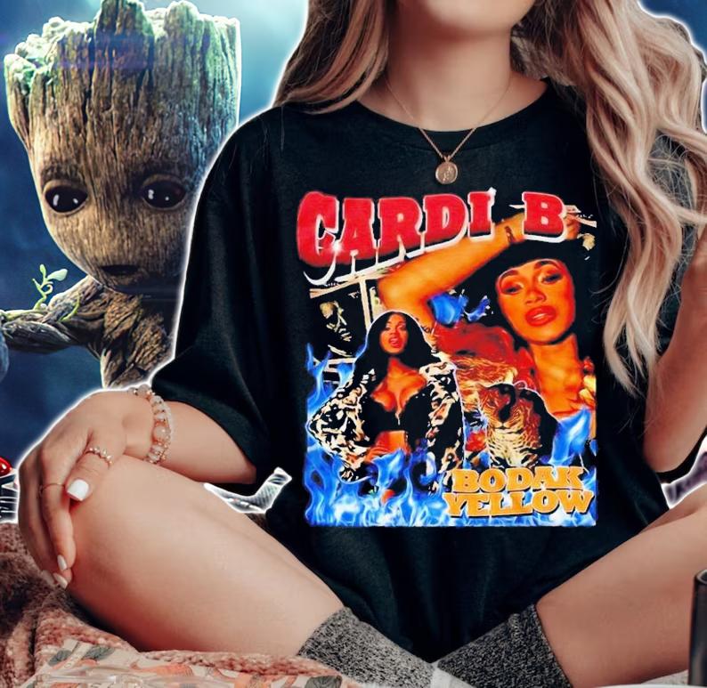 Cardi B Bodak Yellow Cardi B Shirt t-shirt woman shirt