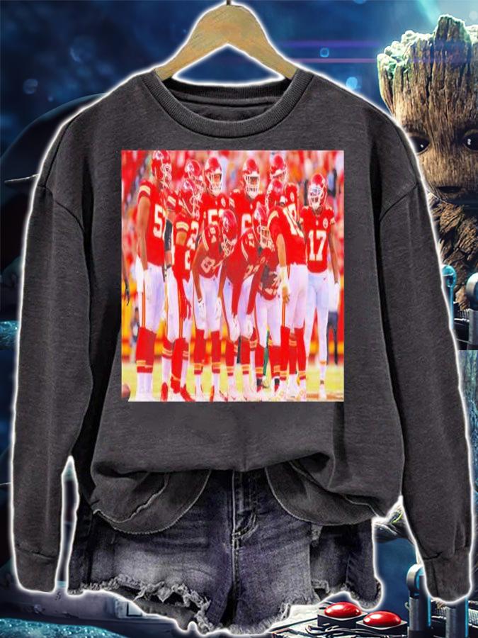 Kansas City Chiefs Honor Len Dawson Choir Huddle Shirt t-shirt sweatshirt