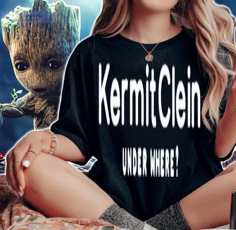 Kermit Clein Under Where T-Shirt t-shirt woman shirt