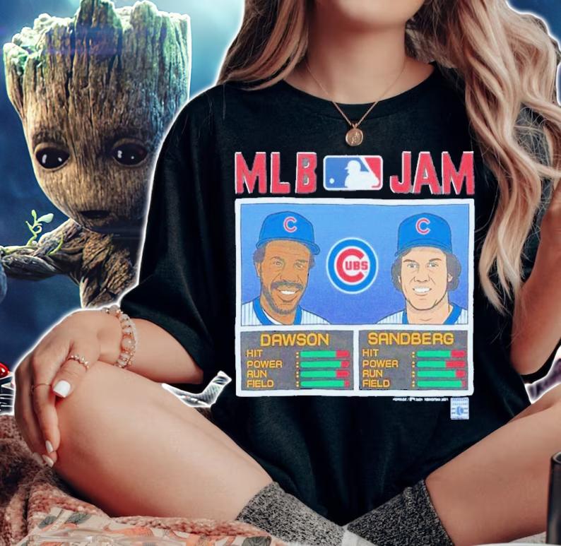 MLB Jam Dawson And Sandberg Chicago Cubs Shirt t-shirt woman shirt