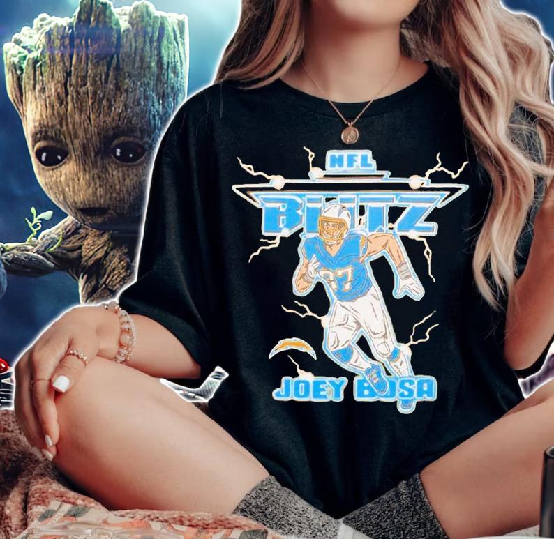 NFL Blitz Chargers Joey Bosa shirt t-shirt