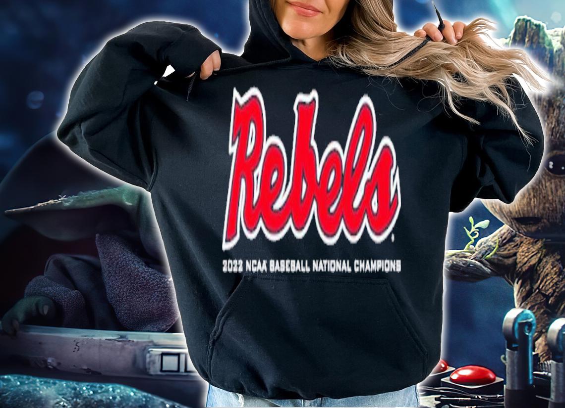 Rebels Script Baseball National Champions shirt t-shirt