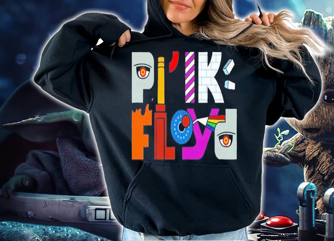 Album Logo Full Color Pink Floyd Band T-Shirt t-shirt hoodie