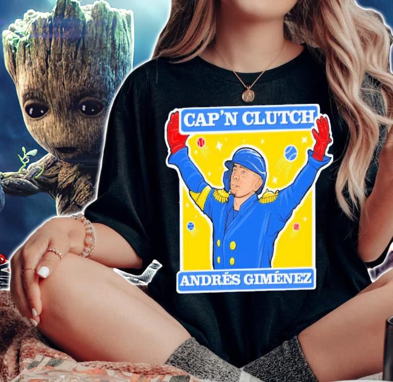Andrs Cap'n Clutch Gimnez T-Shirt t-shirt
