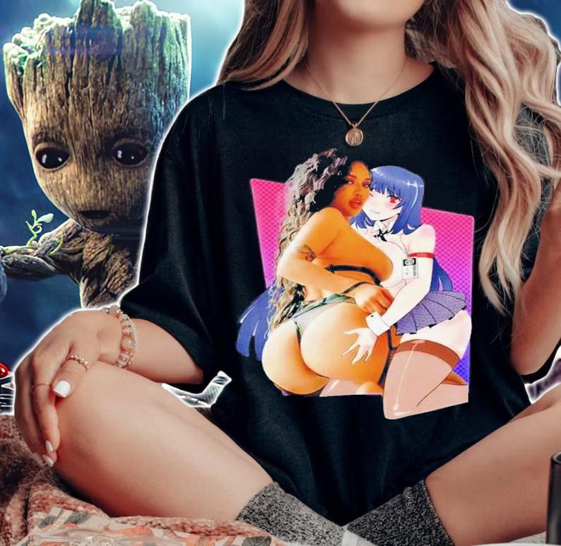 Annjelife Yumeko X Ashley Black T-Shirt t-shirt