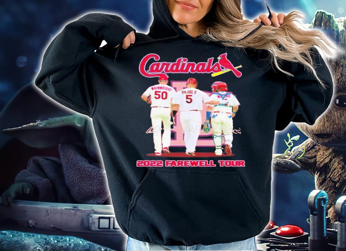Cardinals 2022 Farewell Tour Lovers Signatures T-Shirt t-shirt