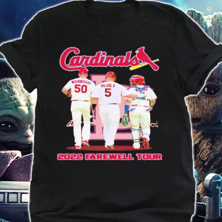 Cardinals 2022 Farewell Tour Lovers Signatures T-Shirt t-shirt