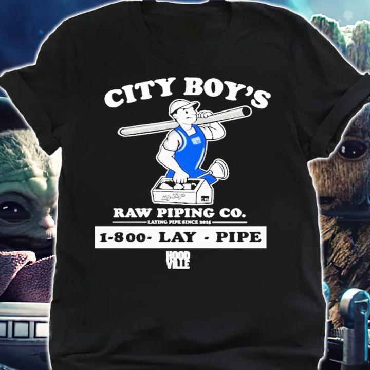 City Boy_s Raw Piping Co Lay Pipe Shirt t-shirt shirt