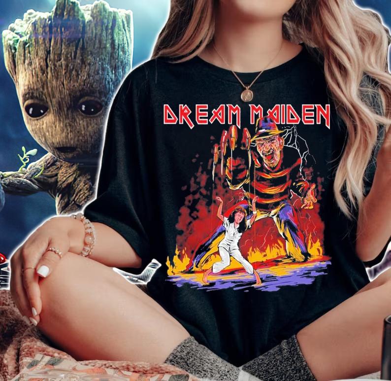 Dream Maiden Freddy Krueger T-Shirt t-shirt