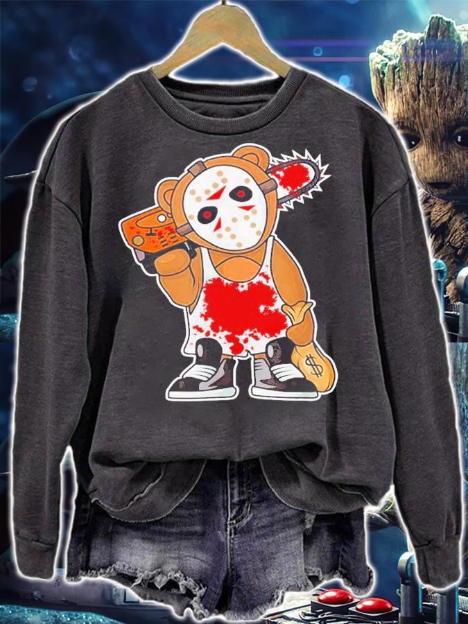Horror Movie Monster Lazy Halloween Michael Myers Shirt t-shirt sweatshirt