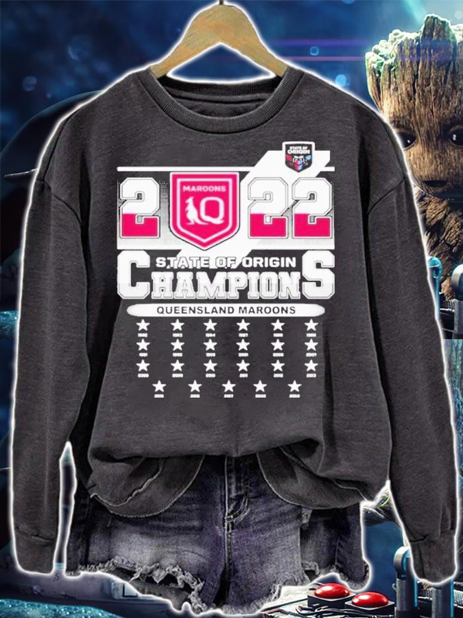 State Of Origin champions Queensland Maroons 2022 Shirt t-shirt