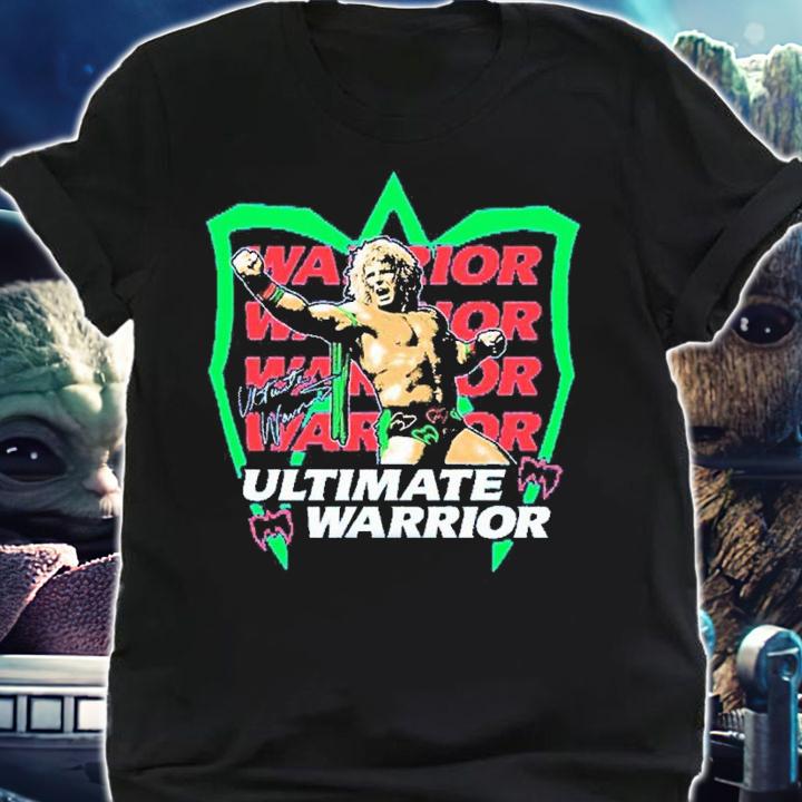 The Ultimate Warrior Neon Collection shirt t-shirt shirt