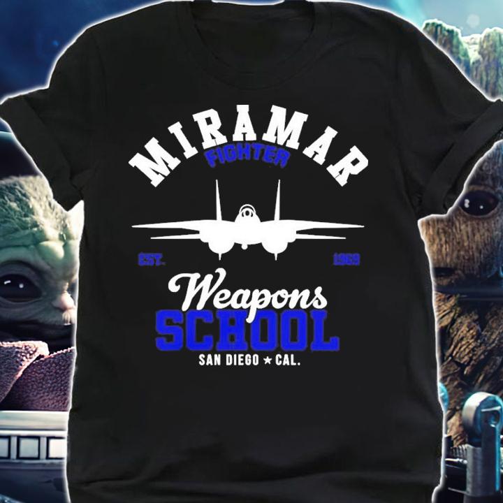 Top Gun Miramar Fighter Weapons School EST 1969 Shirt t-shirt shirt