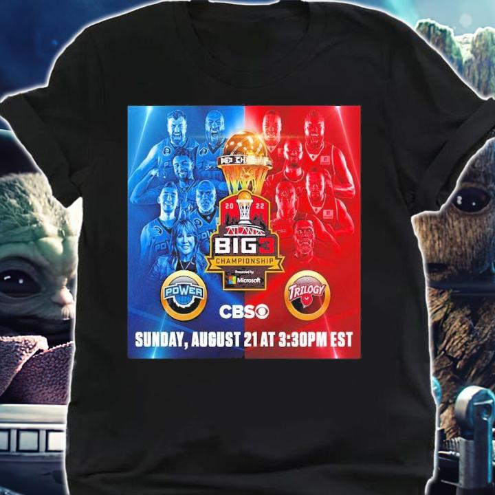 Trilogy Vs Power Full Game BIG3 Championship Season 5 Shirt t-shirt shirt